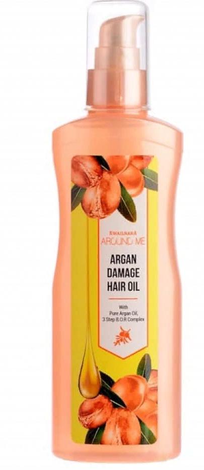 Масло для волос аргановое для поврежденных волос Around me Argan Damage Hair Oil, 155мл Welcos