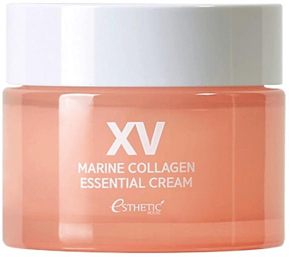 Крем для лица увлажняющий с морским коллагеном Marine Collagen Essential Cream, 50мл Esthetic House