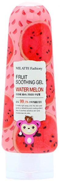 Гель для лица и тела многофункциональный Fashiony Fruit Soothing Gel, Water Melon Milatte