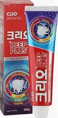 Зубная паста Deep Plus Toothpaste,140г Clio