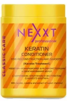 Кондиционер для волос кератин для реконструкции и выпрямления, 1000мл Nexxt