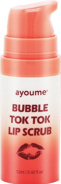Скраб для губ Bubble Tok Tok Lip Scrub, 12мл Ayoume