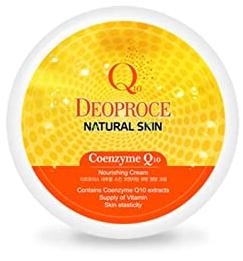 Крем для лица и тела с коэнзим Q10 Natural Skin Coenzyme Q10 Nourishing Cream Deoproce