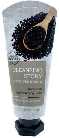 Пенка для умывания Story Foam Cleansing, Black Soybeans, 120г Welcos