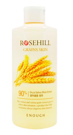 Тонер для лица омолаживающий RoseHill Grains Skin, 300мл Enough