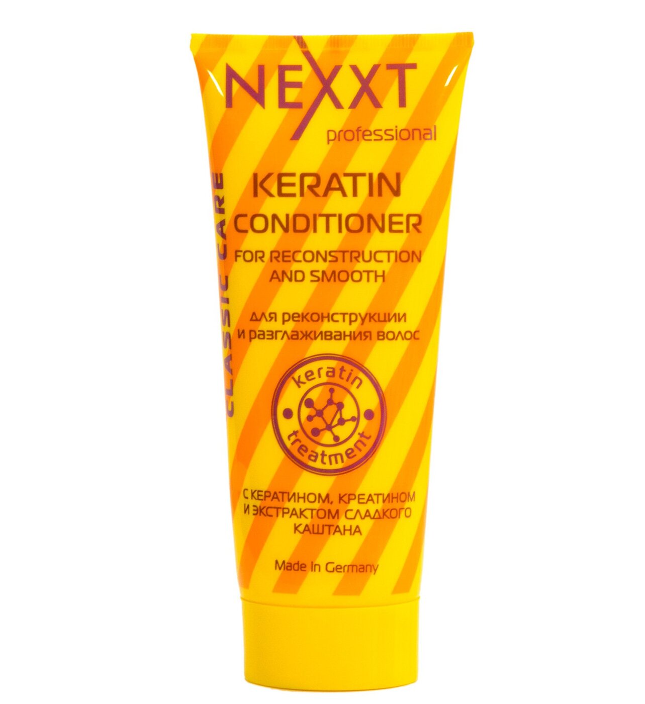 Кондиционер для волос кератин для реконструкции и выпрямления, 200мл Nexxt