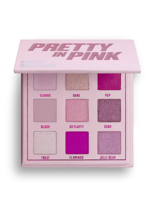 Палетка теней для век Pretty In Pink Makeup Obsession
