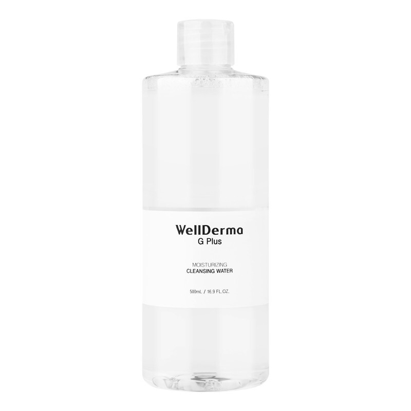 Жидкость для снятия макияжа G Plus Moisturizing Cleansing Water, 100мл WellDerma