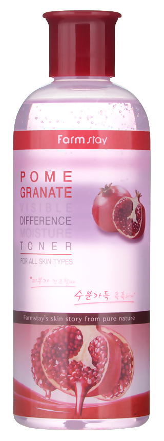 Тонер увлажняющий с экстрактом граната Pomegranate Visible Difference Moisture Toner, 350мл FarmStay