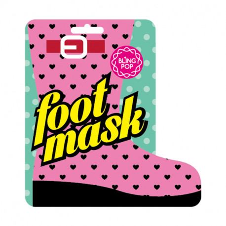 Маска носочки для ног с маслом ши Shea Butter Healing Foot Mask, 18г Bling Pop