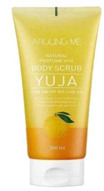 Скраб для тела Around Me Natural Perfume Vita Body Scrub Yuja, 200мл Welcos