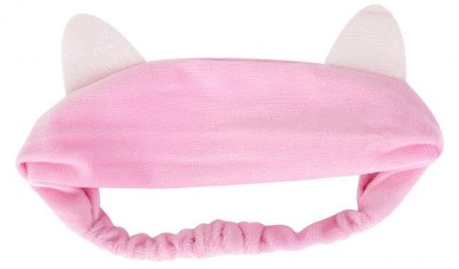 Ободок на голову "Ушки" розовый Kawaii Factory