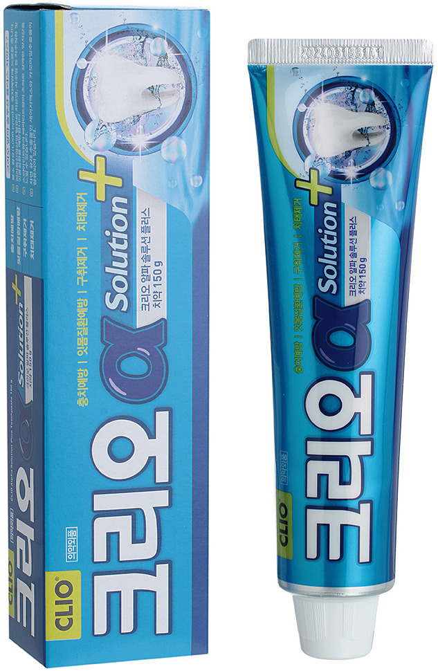 Зубная паста Alpha Solution Total Care Plus Toothpaste, 150г Clio