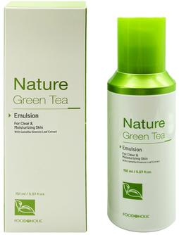 Эмульсия для лица Nature Green Tea Emulsion, 262гр FoodaHolic