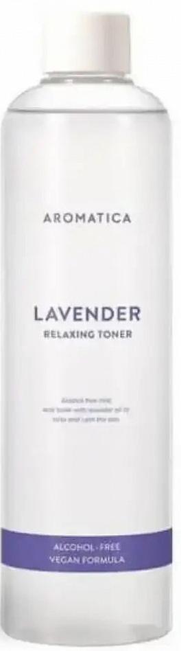 Тонер успокаивающий с лавандой Lavender Relaxing Toner, 350мл Aromatica