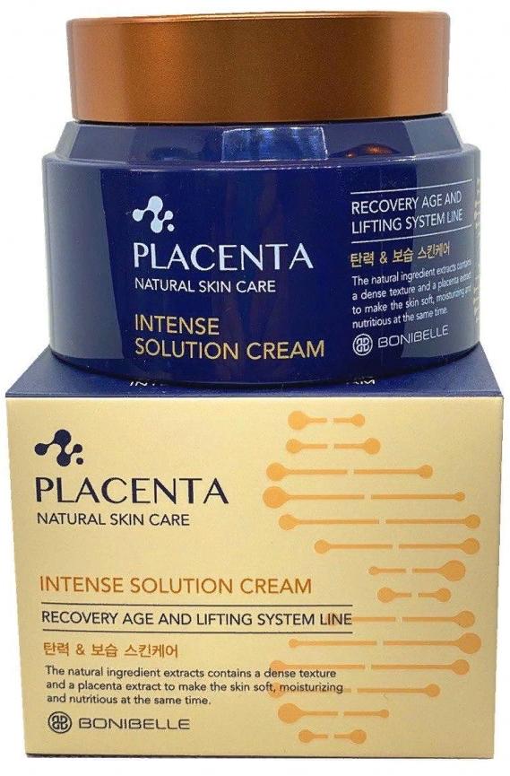 Крем для лица с плацентой Bonibelle Placenta Intense Solution Cream, 80мл Enough