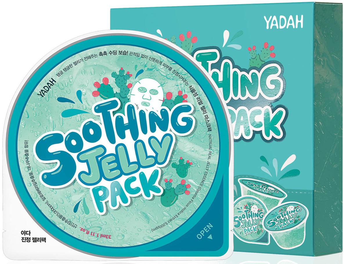 Маска-патч для лица Soothing Jelly Pack Yadah