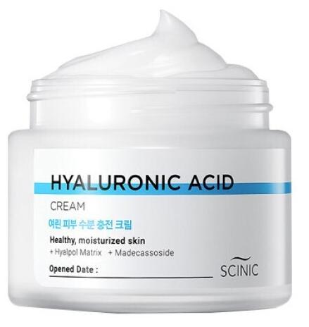Крем для лица Hyaluronic Acid Cream, 80мл Scinic