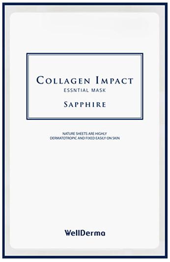 Маска тканевая для лица Collagen Impact Essential Mask Sapphire WellDerma