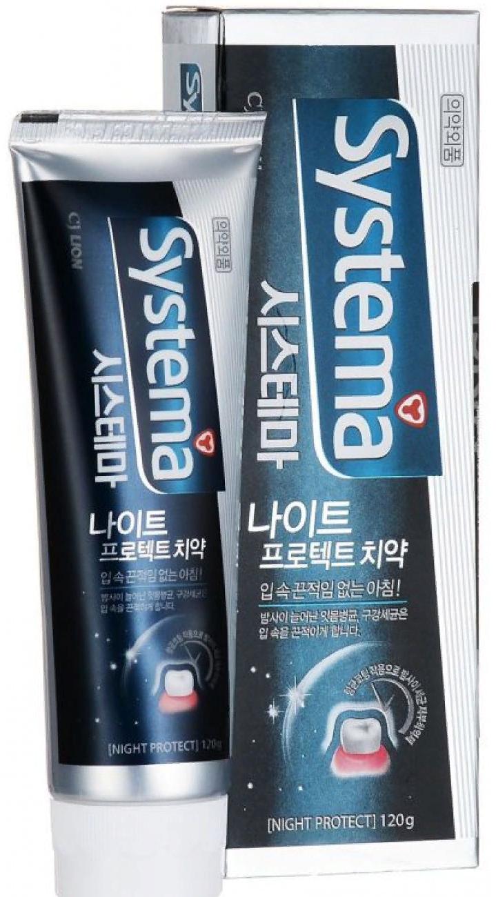 Зубная паста Dentor Systema Night Protect Toothpaste, 120мл Lion