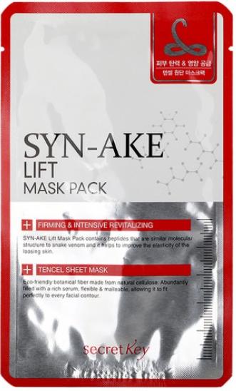 Маска-лифтинг с пептидами змеиного яда Syn-ake Lift Mask Pack Secret Key