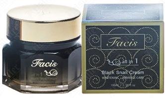 Крем для лица Facis All-In-One Black Snail Cream, 100мл Jigott