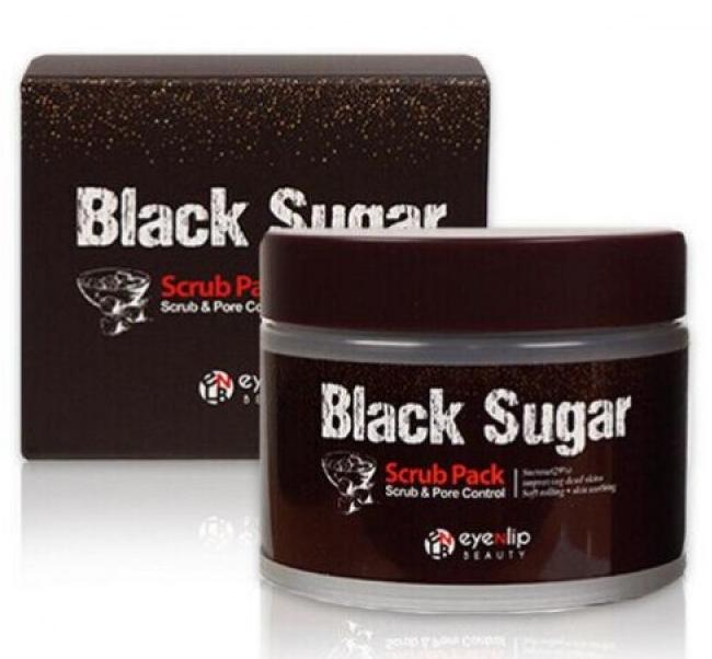 Скраб для лица Black Sugar Scrub Pack, 100мл Eyenlip