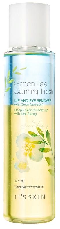 Жидкость для снятия макияжа Green Tea Calming Lip & Eye Cleansing Remover, 125мл It's Skin