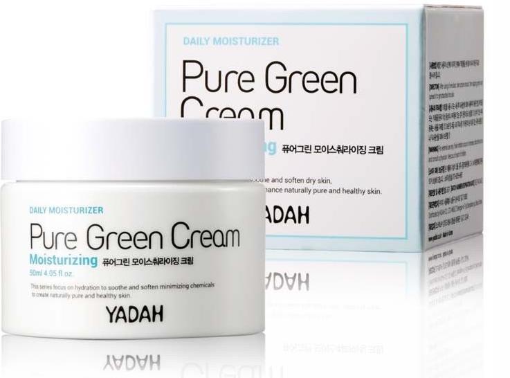 Крем для лица увлажняющий Pure Green Moisturizing Cream, 50мл Yadah