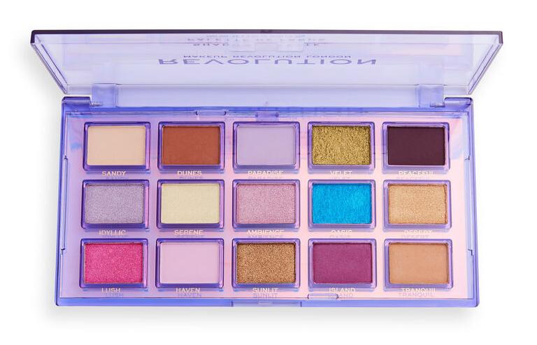 Палетка теней для век Reflective Eyeshadow Palette Ultra Violet Makeup Revolution