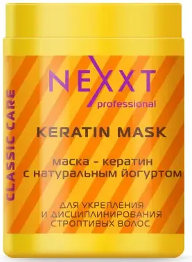 Маска для волос кератин с натуральным йогуртом, 1000мл Nexxt
