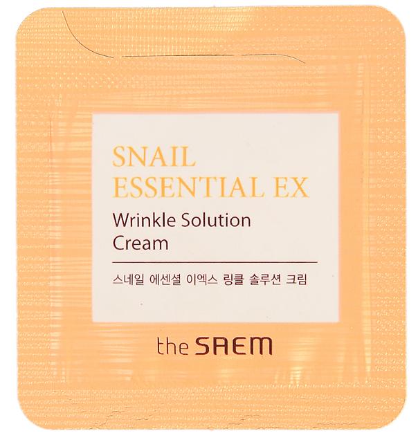 Крем для лица Snail Essential EX Wrinkle Solution Cream, 1,5мл The Saem