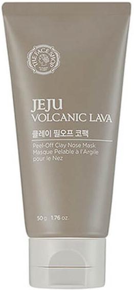 Маска с вулканическим пеплом для кожи носа  Jeju Volcanic Lava Peel Off Clay Nose Mask The Face Shop