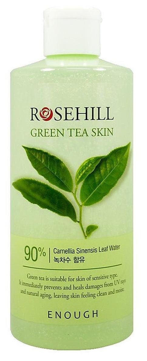 Тонер для лица с экстрактом зеленого чая RoseHill Green Tea Skin, 300мл Enough