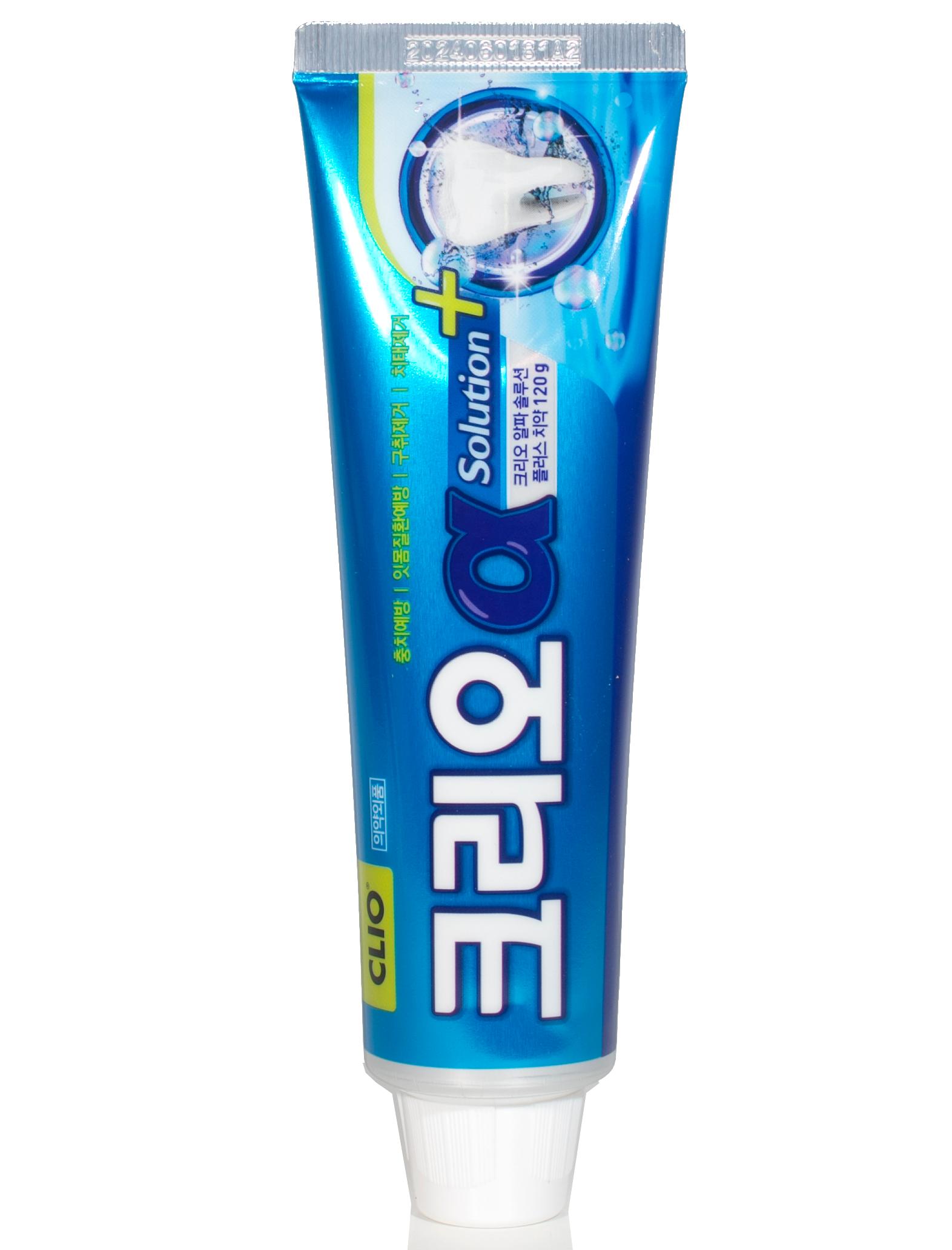 Зубная паста Alpha Solution Total Care Plus Toothpaste, 120г Clio