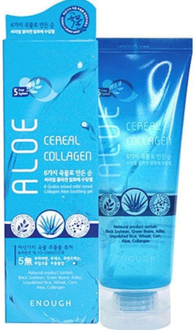 Гель для лица и тела 6 Mixed Cereal Collagen Aloe Soothing Gel, 100мл Enough