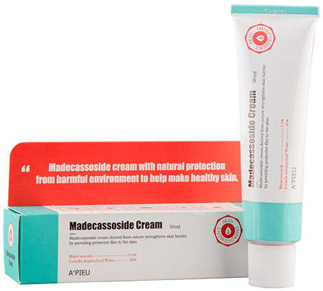 Крем для лица с мадекассоидом Madecassoside Cream, 50мл A'Pieu