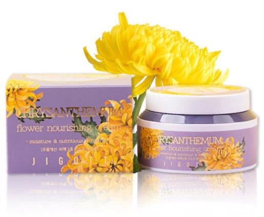 Крем для лица питательный Chrysanthemum Flower Nourishing Cream, 100мл Jigott