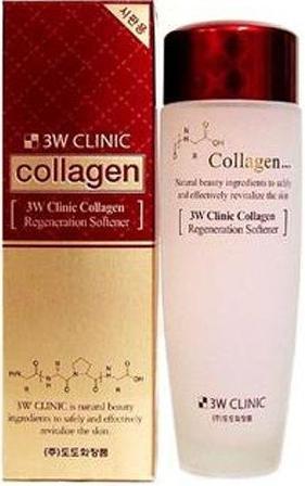 Тоник для лица Collagen Regeneration Softener, 150мл 3W Clinic