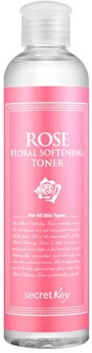 Тонер для лица с экстрактом розы Rose Floral Softening Toner, 248мл Secret Key