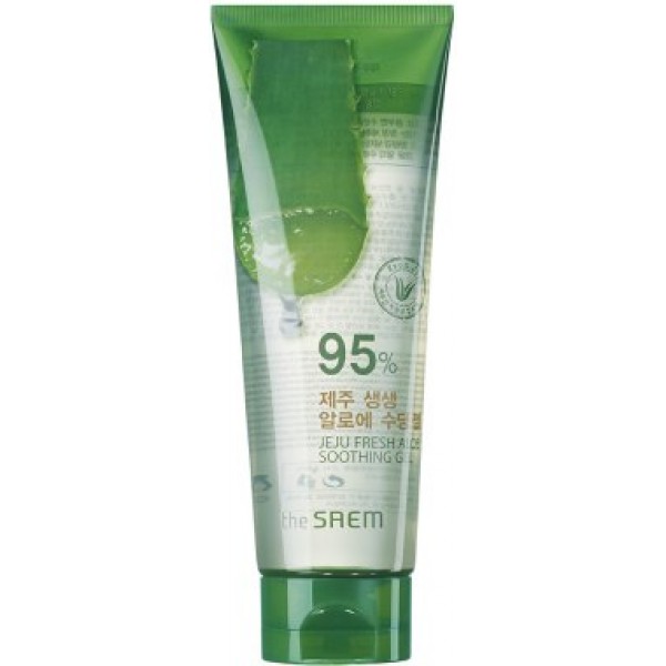 Гель с алоэ универсальный увлажняющий 95% Jeju Fresh Aloe Soothing Gel, 120 мл The Saem