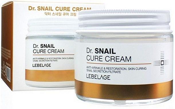 Крем для лица с муцином улитки Dr.Snail Cure Cream, 70мл Lebelage