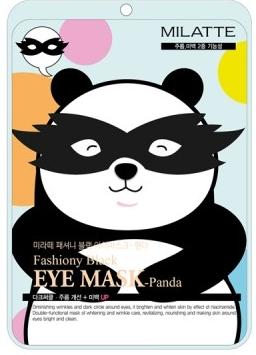 Маска от морщин и темных кругов вокруг глаз Fashiony Black Eye Mask, Panda Milatte