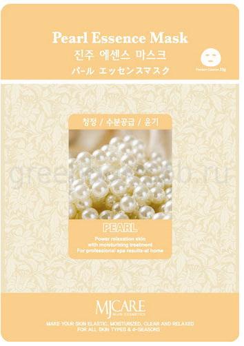Маска тканевая Essence Mask Pearl, жемчуг Mijin