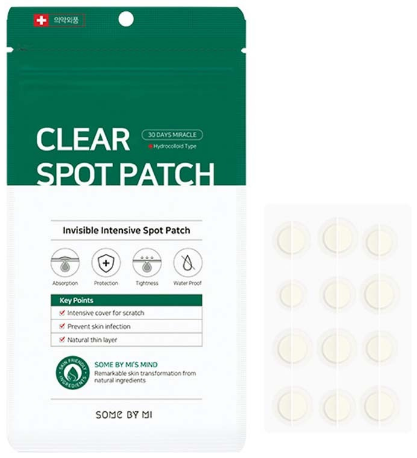 Патчи для точечного применения Clear Spot Patch, 18шт Some by mi