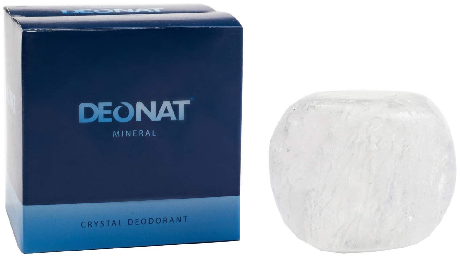 Дезодорант-кристалл в коробочке, 140г DeoNat