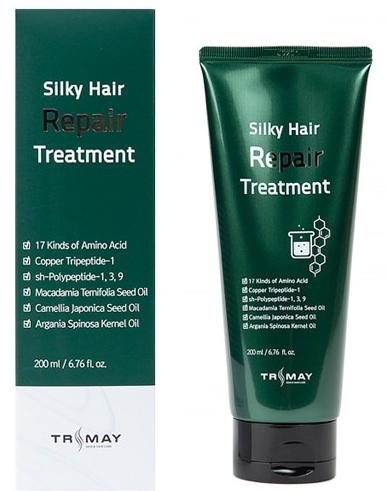 Маска-бальзам для волос Silky Hair Repair Treatment, 200мл Trimay