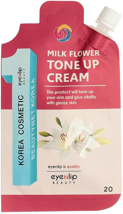 Крем для лица осветляющий Milk Flower Tone Up Cream, 20г Eyenlip