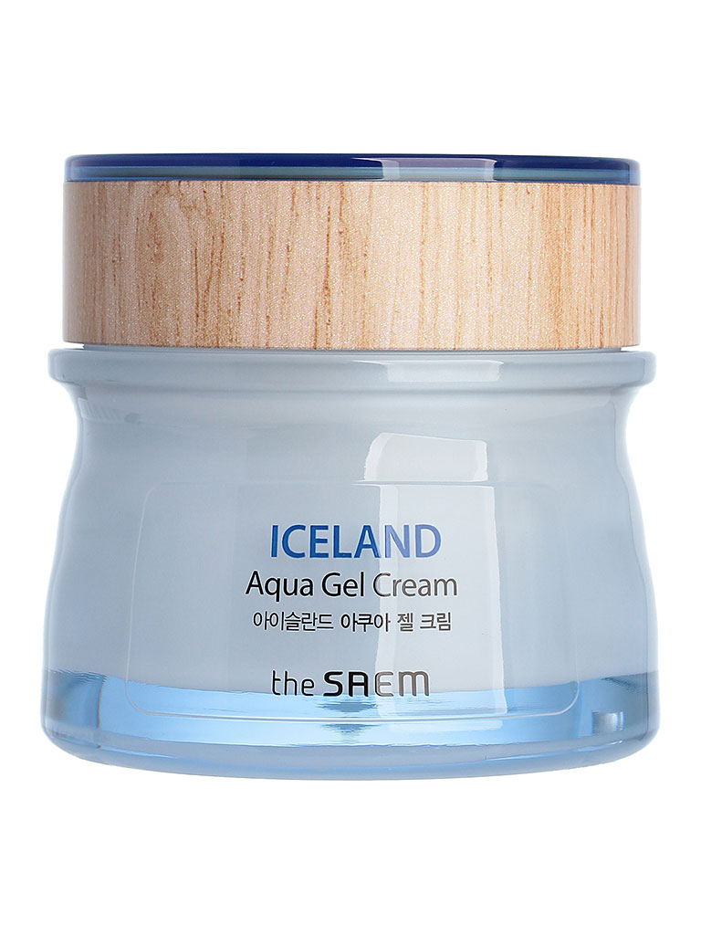 Крем для лица увлажняющий Iceland Aqua Moist Cream, 60мл The Saem