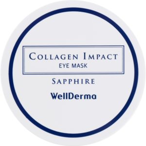 Патчи гидрогелевые с морским коллагеном Collagen Impact Eye Mask Sapphire WellDerma